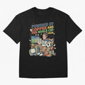 Soccer Mom Powered By Coffee And FIFA World Cup 2026 Funny USA Football Design Oversized T-Shirt Upgrade the FIFA World Cup 2026 Journey through Neymar Highlights, Netherlands Pride, Stadium Memories, Football Loyalty, International Chants and