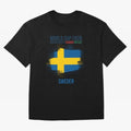 SWEDEN WORLD CUP 2026 Oversized T-Shirt Relive the Noise and Pride of Global Football Passion for FIFA World Cup 2026, Driven by Mbappe and Neymar, Spain and Netherlands, Champion Mindset, Group Stage Buzz, Knockout Tension and Passionate Fan
