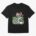 Measuring Offside in Feet ¡ª USA 2026 V2 Oversized T-Shirt Celebrate Golden Goal Energy in FIFA World Cup 2026 USA Canada Mexico for Fans of Mbappe and Neymar and England and Germany, Bringing Game Day Rituals, Football Legends, Country Pride and