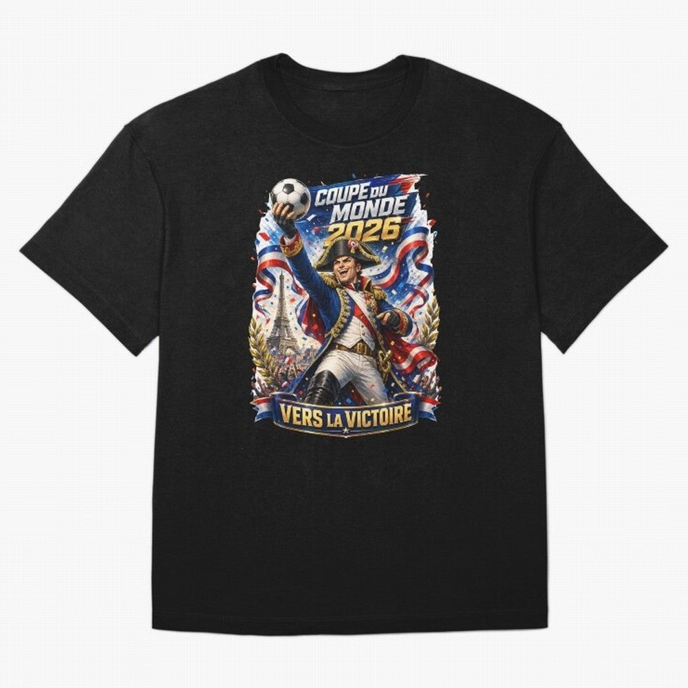 France World Cup 2026 Victory Oversized T-Shirt Enjoy FIFA World Cup 2026 Group Stage for Fans of Haaland and Mbappe and Germany, Bringing Worldwide Fan Energy, Dramatic Goals, Stadium Lights and Championship Celebrations; Perfect for People Who
