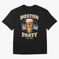 Boston T?Party Scotland Football WC 2026 Oversized T-Shirt Feel the Trophy Chase of FIFA World Cup 2026 for Fans of Messi and Argentina, France and Brazil, Bringing Sports Nostalgia, International Competition, Famous Players and Unforgettable