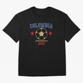 Colombia ¡ª Vintage Soccer Tee Oversized T-Shirt Bring Supporter Culture to FIFA World Cup 2026 USA Canada Mexico Spirit, Made for Portugal, Spain and Germany, Messi, Game Day Rituals, Football Legends, Country Pride and the Road to the Final;