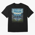 Argentina Two Legends One Nation - World Cup 2026 Soccer Fan Tee Oversized T-Shirt Back the Journey through the FIFA World Cup 2026 USA Canada Mexico Journey through Cristiano Ronaldo, Haaland and CR7 Highlights, Argentina and Brazil Pride, Soccer