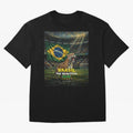 Brasil The Beautiful Game - World Cup 2026 Soccer Fan Tee Oversized T-Shirt Bring Champion Energy into FIFA World Cup 2026 USA Canada Mexico for Fans of CR7 and Argentina, Bringing Supporter Pride, Iconic Celebrations, Legendary Names and Global