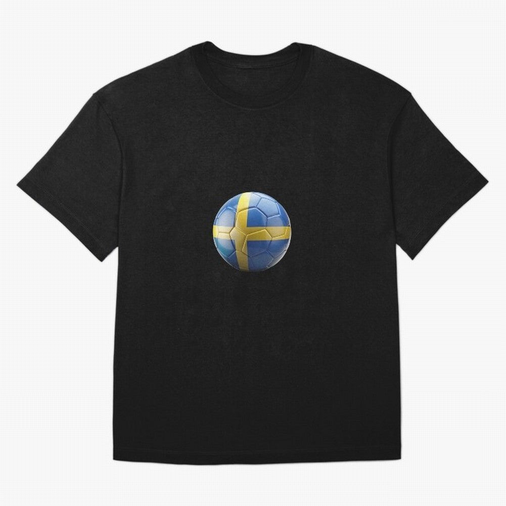 Sweden Football Oversized T-Shirt Bring Stadium Energy to Global Football Passion for FIFA World Cup 2026 Group Stage, Highlighting CR7 and Messi, Portugal, Spain and Germany, Game Day Rituals, Football Legends, Country Pride and the Road to the