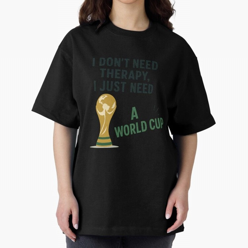 Pixel Art World Cup Trophy Retro 16 Bit Video Game Football Oversized T-Shirt Celebrate Classic Football Spirit in FIFA World Cup 2026 for Fans of Neymar and Spain, Bringing Tournament Hype, Historic Matchups, Family Viewing Parties and Global