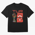 Turkey Football World Cup 2026 Fan Design Oversized T-Shirt Keep Football History Alive during the FIFA World Cup 2026 USA Canada Mexico Journey through Messi and Cristiano Ronaldo Highlights, Portugal, Spain and Germany Pride, Championship Spirit,