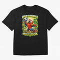 Brazil World Cup 2026 Macaw Fan Art Oversized T-Shirt Turn Every Weekend Toward FIFA World Cup 2026 USA Canada Mexico Centered on Haaland and Mbappe, Germany Energy, Football Festival Excitement, Trophy Ambitions, Country Rivalries and Star Player