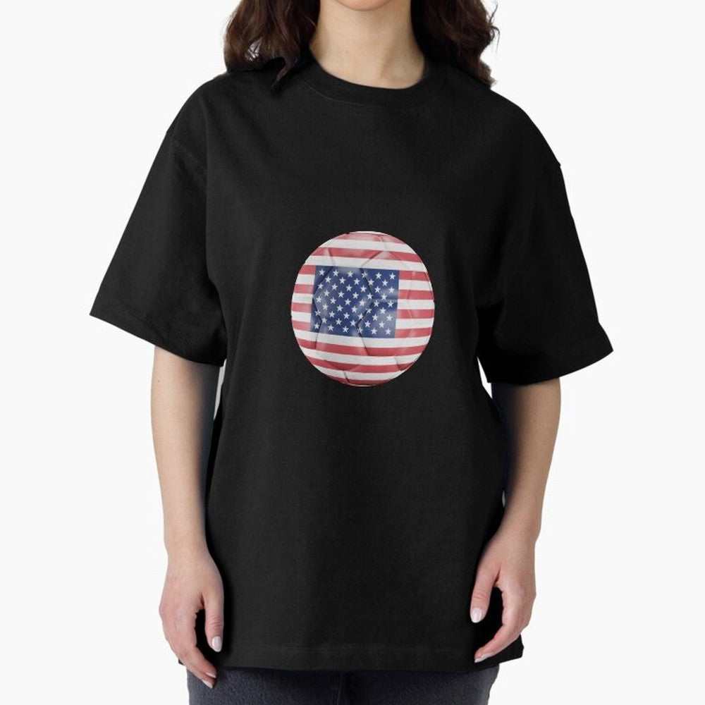 United States Soccer Oversized T-Shirt Bring Global Tournament Vibes to FIFA World Cup 2026 Group Stage for Fans of Haaland and Spain, Bringing Classic Soccer Heritage, Championship Pressure, Fan Loyalty and International Pride; Perfect for