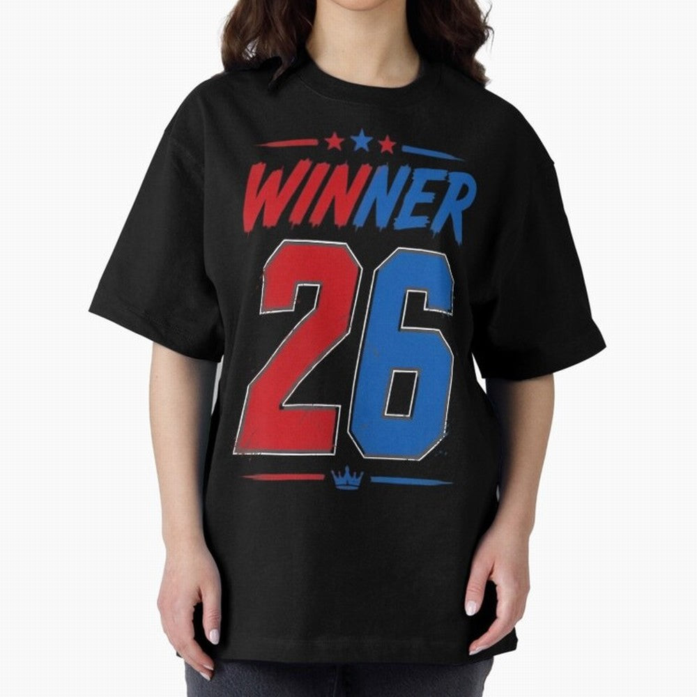 Copy of Dream Champions 2026 Football Streetwear Design | Trophy Graphic Tee Oversized T-Shirt Stand with Global Football Passion for FIFA World Cup 2026, Featuring Haaland, Spain and Netherlands, Sports Nostalgia, International Competition, Famous