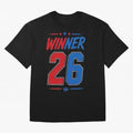 Copy of Dream Champions 2026 Football Streetwear Design | Trophy Graphic Tee Oversized T-Shirt Stand with Global Football Passion for FIFA World Cup 2026, Featuring Haaland, Spain and Netherlands, Sports Nostalgia, International Competition, Famous