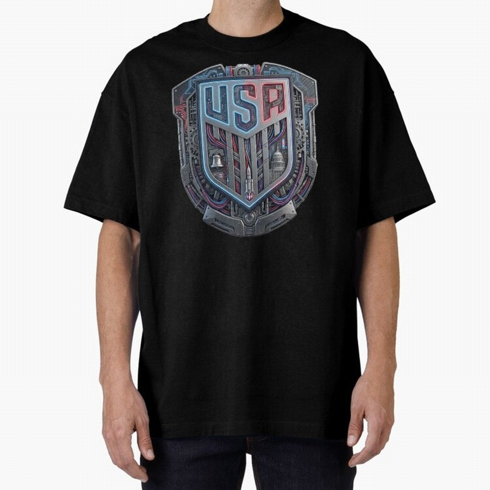 United States Great Seal - American Pride Oversized T-Shirt Feel the Heartbeat of FIFA World Cup 2026 Group Stage for Fans of Neymar and Spain and Netherlands, Bringing Stadium Chants, National Pride, Trophy Dreams and Unforgettable Football