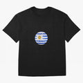Uruguay Football Oversized T-Shirt Show Your Stadium Side during FIFA World Cup 2026 Group Stage for Fans of Cristiano Ronaldo, Haaland and CR7 and England, France and Netherlands, Bringing Classic Soccer Heritage, Championship Pressure, Fan