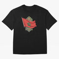Morocco Flag Heritage World Cup 2026 Oversized T-Shirt Stand Proud for Match Day Hype around FIFA World Cup 2026 Group Stage, CR7, England, Stadium Chants, National Pride, Trophy Dreams and Unforgettable Football Memories; Built for Supporters