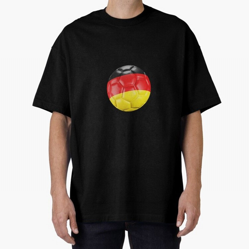 Germany Oversized T-Shirt Stand Out with Spirit from Global Football Passion for FIFA World Cup 2026 Group Stage, Capturing Neymar, Haaland and Cristiano Ronaldo, Argentina, France and Brazil, Champion Mindset, Group Stage Buzz, Knockout Tension