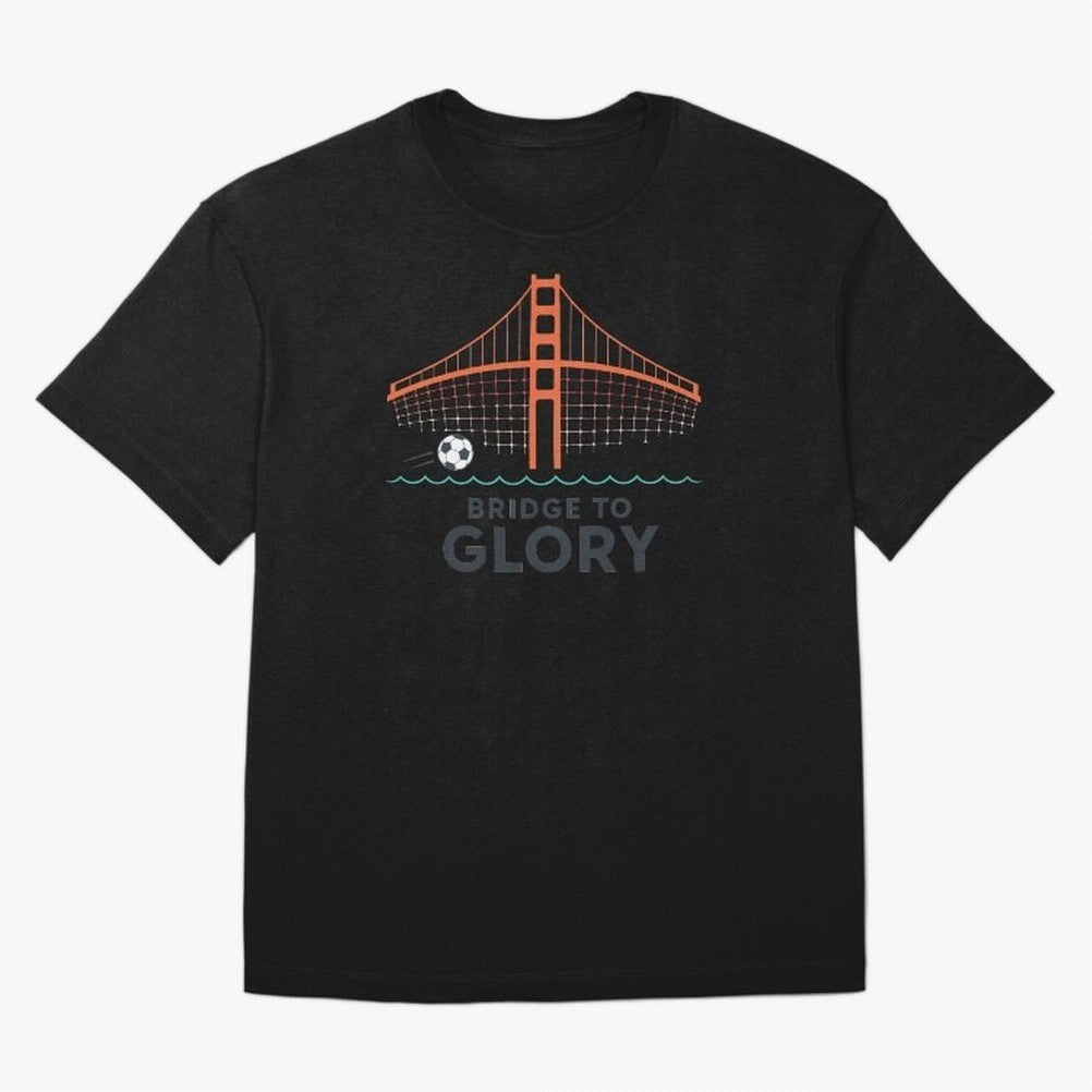 Bridge to Glory Oversized T-Shirt Celebrate Classic Football Spirit in FIFA World Cup 2026 USA Canada Mexico Built around CR7 and Messi, Germany Energy, Vintage Soccer Flavor, Modern Football Stars, National Flags and Final Night Emotion; Ideal for