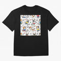 Chibi Soccer Cats 2026 - Cute Football Kittens Pattern Oversized T-Shirt Celebrate the Next Chapter of FIFA World Cup 2026 USA Canada Mexico for Fans of Messi and Brazil, Bringing Global Supporter Spirit, Legendary Goals, National Colors and