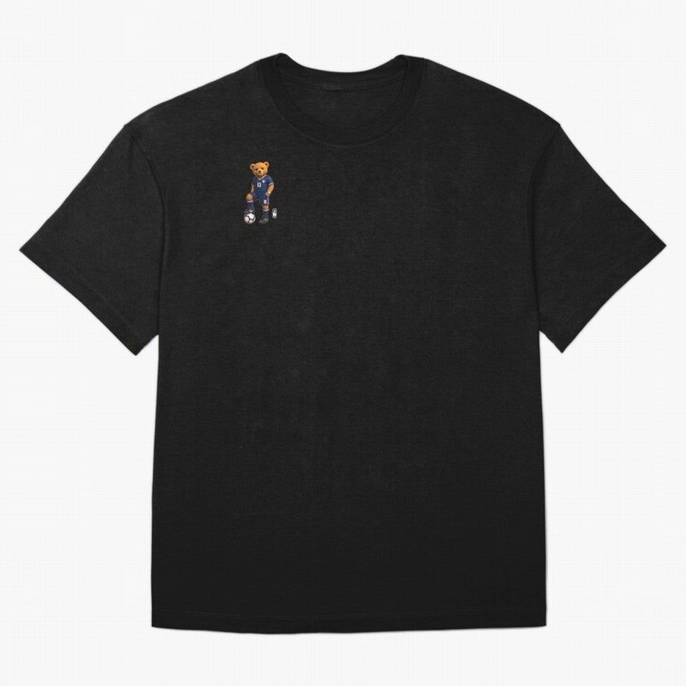 France Soccer Bear World Cup Teddy Bear Oversized T-Shirt Carry National Pride through FIFA World Cup 2026 USA Canada Mexico Celebrating Neymar, Haaland and Cristiano Ronaldo, England, France and Netherlands Energy, Fan Favorite Moments, National