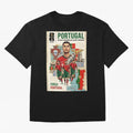 Portugal 2026 ¨C In Search of Glory Oversized T-Shirt Show Match Day Excitement for FIFA World Cup 2026 Group Stage Built around Messi, CR7 and Mbappe, Argentina Energy, Soccer Culture, Superstar Moments, National Team Dreams and Competitive Fire;