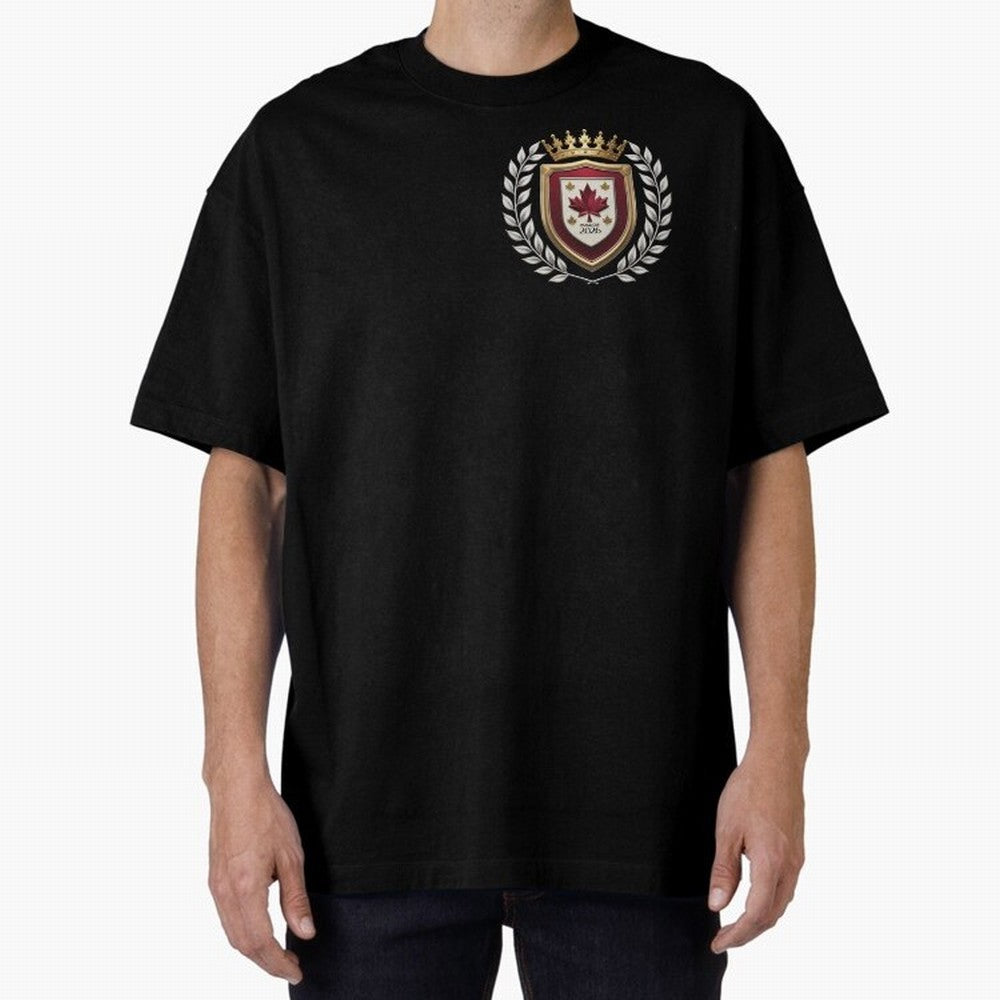 Canada World Cup 2026 Oversized T-Shirt Cheer for FIFA World Cup 2026 Capturing Messi and Cristiano Ronaldo, Portugal Energy, Fan Favorite Moments, National Team Passion, Big Match Drama and Soccer History; Great for Supporters Who Love Legendary