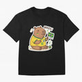 Capivara Torcedora Oversized T-Shirt Show Support during FIFA World Cup 2026 Spirit, Filled with Portugal, Messi, Football Passion, Legendary Performances, Festival Vibes and Supporter Community; Great for Watch Parties, Sports Bars, Family Nights,
