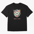 North America United Soccer 2026 Vintage Crest Oversized T-Shirt Discover Global Football Passion for FIFA World Cup 2026 Group Stage, Centered on Neymar, Haaland and Cristiano Ronaldo, Argentina, Match Day Excitement, Supporter Culture, Golden