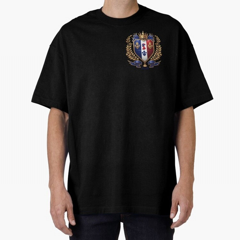 France World Cup 2026 Oversized T-Shirt Relive Legendary Nights from FIFA World Cup 2026 USA Canada Mexico Filled with Neymar, Haaland and Cristiano Ronaldo, Portugal Energy, Retro Football Energy, Iconic Rivalries, Trophy Chase Drama and Stadium