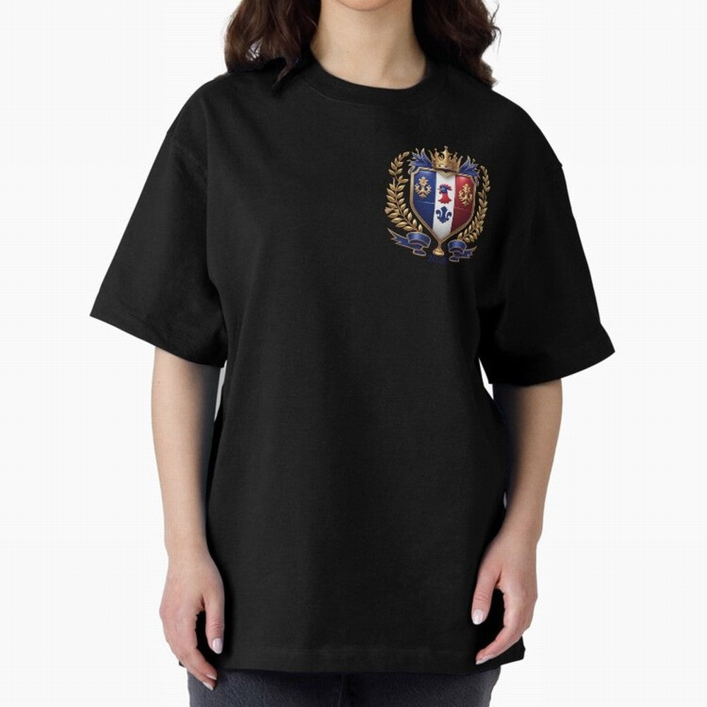 France World Cup 2026 Oversized T-Shirt Relive Legendary Nights from FIFA World Cup 2026 USA Canada Mexico Filled with Neymar, Haaland and Cristiano Ronaldo, Portugal Energy, Retro Football Energy, Iconic Rivalries, Trophy Chase Drama and Stadium