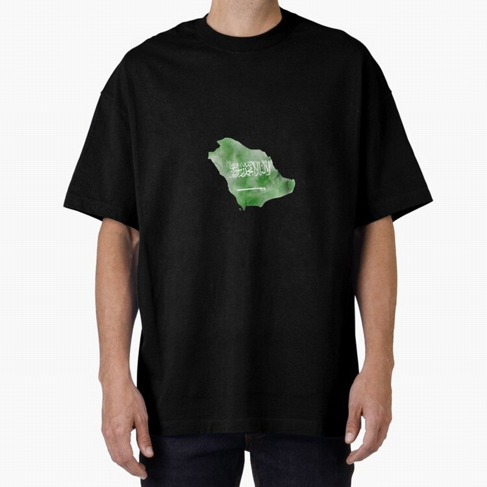 Saudi Arabia Oversized T-Shirt Bring Global Tournament Vibes to Match Day Hype around FIFA World Cup 2026, CR7 and Messi, Germany, Tournament Hype, Historic Matchups, Family Viewing Parties and Global Sports Pride; Perfect for Fans, Collectors,