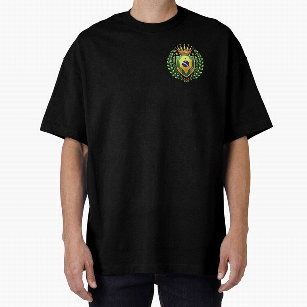 Brazil World Cup 2026 Oversized T-Shirt Make Every Kick Count in FIFA World Cup 2026 Group Stage Made for Cristiano Ronaldo, Netherlands Energy, Global Supporter Spirit, Legendary Goals, National Colors and Tournament Celebration; Ideal for