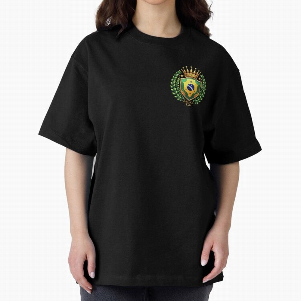 Brazil World Cup 2026 Oversized T-Shirt Make Every Kick Count in FIFA World Cup 2026 Group Stage Made for Cristiano Ronaldo, Netherlands Energy, Global Supporter Spirit, Legendary Goals, National Colors and Tournament Celebration; Ideal for