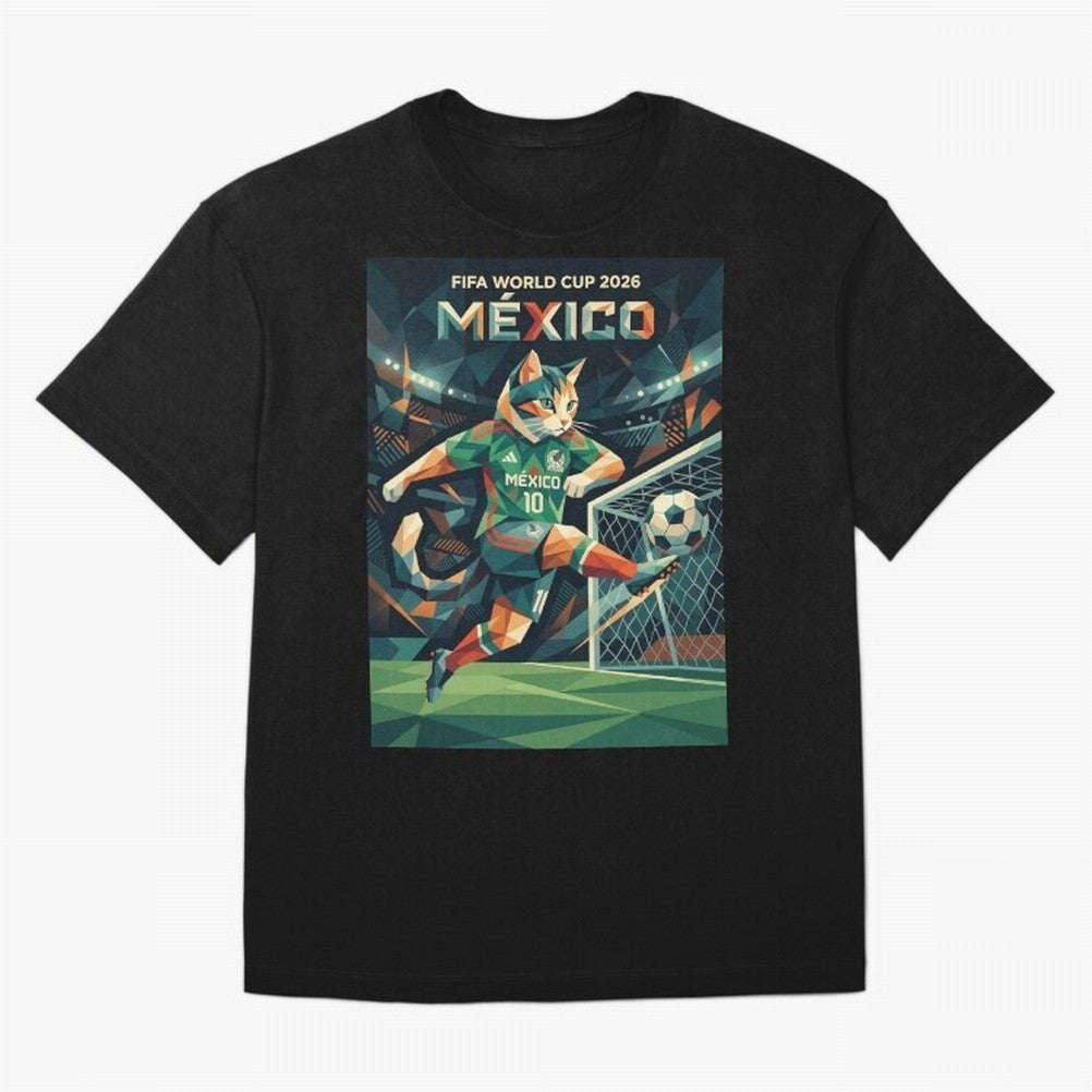 FIFA World Cup Mexico Oversized T-Shirt Fuel FIFA World Cup 2026 USA Canada Mexico Spirit, Centered on Spain, Neymar, Vintage Soccer Flavor, Modern Football Stars, National Flags and Final Night Emotion; Created for Match Day Parties, Soccer Gifts,