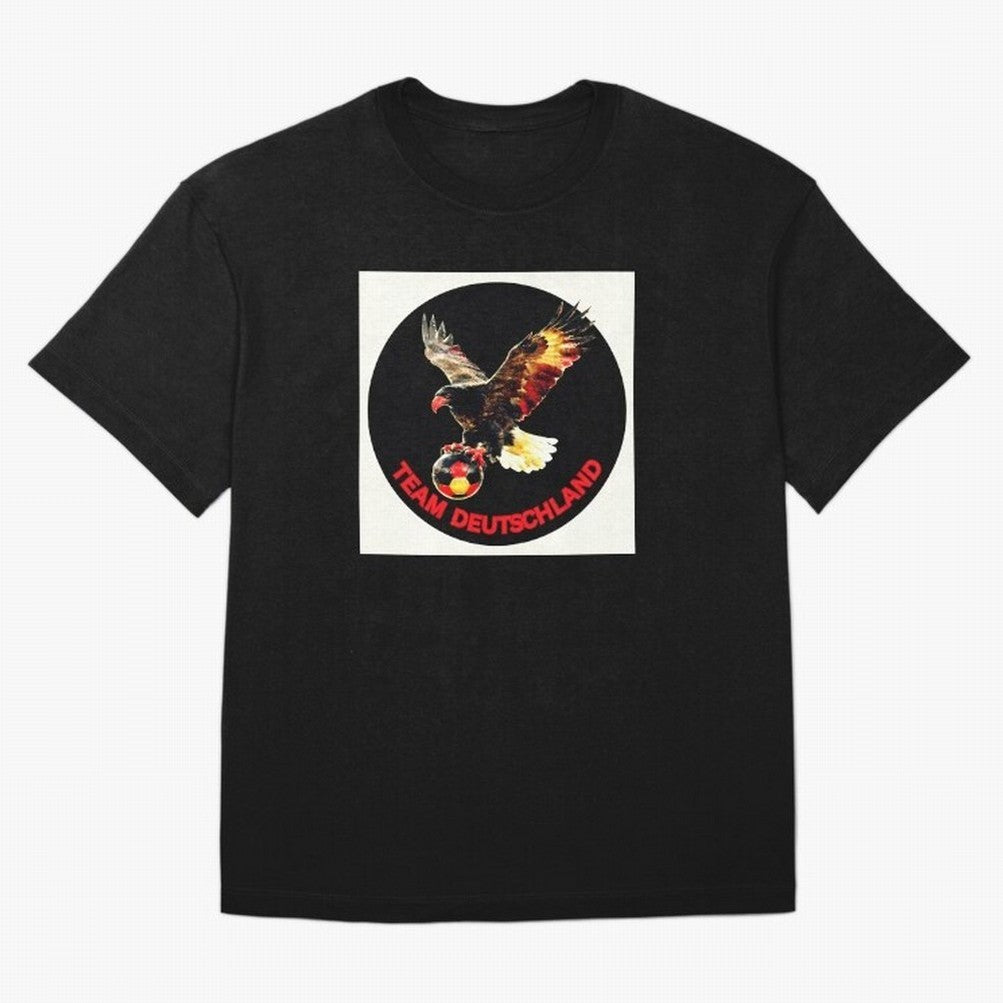 Eagle motif TEAM Germany Oversized T-Shirt Feel the Roar of the FIFA World Cup 2026 USA Canada Mexico Journey through Messi Highlights, Argentina and Brazil Pride, Stadium Memories, Football Loyalty, International Chants and Championship Tradition;