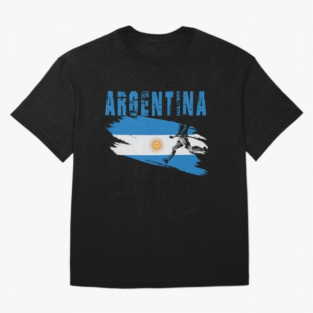 Argentina World Cup 2026 ¨C Pride in Motion Oversized T-Shirt Share the Excitement of FIFA World Cup 2026 USA Canada Mexico Spirit, Featuring England, Neymar, Haaland and Cristiano Ronaldo, Soccer Culture, Superstar Moments, National Team Dreams