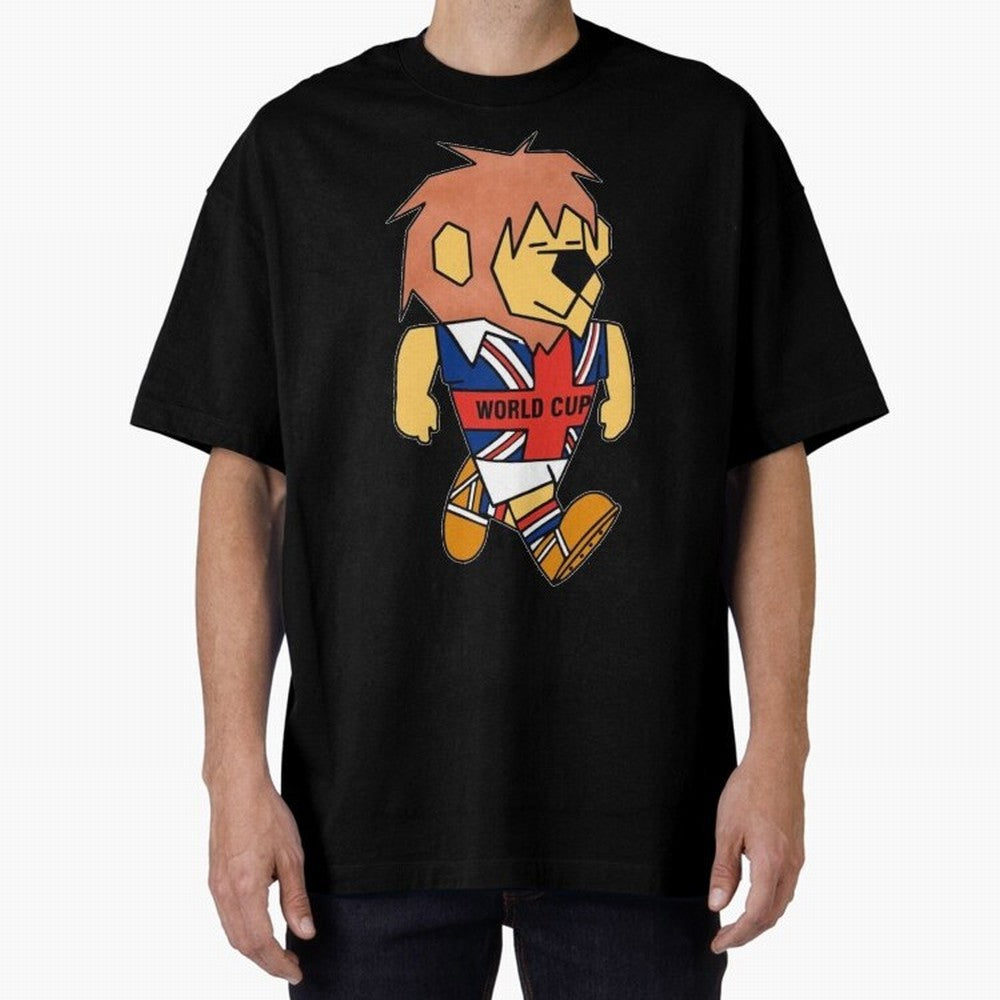 World Cup Willie 1966. Oversized T-Shirt Celebrate Golden Goal Energy in FIFA World Cup 2026 Group Stage for Fans of Messi, CR7 and Mbappe and Argentina and Brazil, Bringing Stadium Chants, National Pride, Trophy Dreams and Unforgettable Football