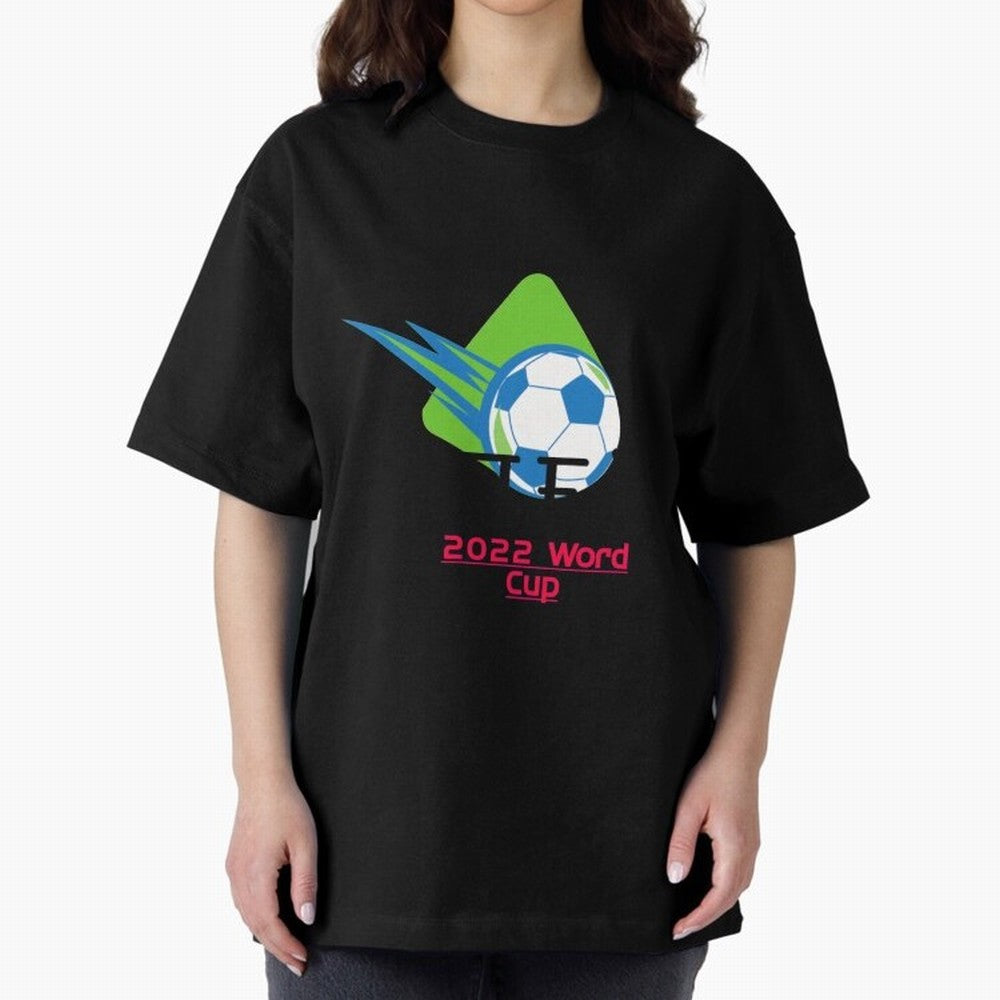 FIFA 2022 FOOTBALL WORLD CUP Upcoming World Cup design Oversized T-Shirt Represent Fans Who Live for FIFA World Cup 2026 USA Canada Mexico Made for Mbappe and Neymar, Portugal Energy, Fan Favorite Moments, National Team Passion, Big Match Drama and