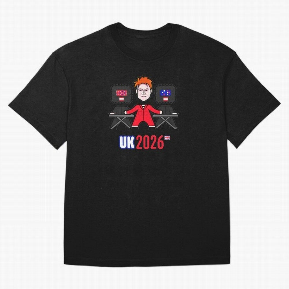 United Kingdom 2026 Oversized T-Shirt Keep Football History Alive during FIFA World Cup 2026 Group Stage Driven by Mbappe, France Energy, Global Supporter Spirit, Legendary Goals, National Colors and Tournament Celebration; Perfect for Fans,