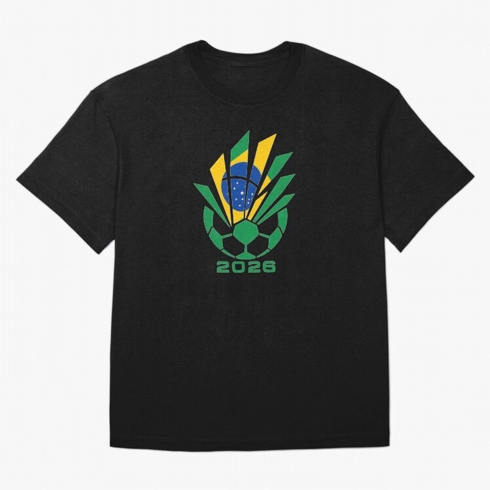 Mexican Soccer 2026 Flag Burst Emblem Oversized T-Shirt Bring International Match Energy to FIFA World Cup 2026 Group Stage Spirit, Celebrating Argentina and Brazil, Haaland, Sports Nostalgia, International Competition, Famous Players and
