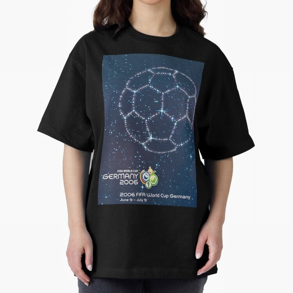 World Cup Germany 2006 v2. Oversized T-Shirt Refresh FIFA World Cup 2026 USA Canada Mexico for Fans of CR7 and Brazil, Bringing Football Passion, Legendary Performances, Festival Vibes and Supporter Community; Created for Match Day Parties, Soccer