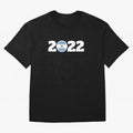 Argentina 2022 World Champions Three Stars Oversized T-Shirt Celebrate Classic Football Spirit in the FIFA World Cup 2026 USA Canada Mexico Journey through Neymar Highlights, Argentina, France and Brazil Pride, Stadium Chants, National Pride,