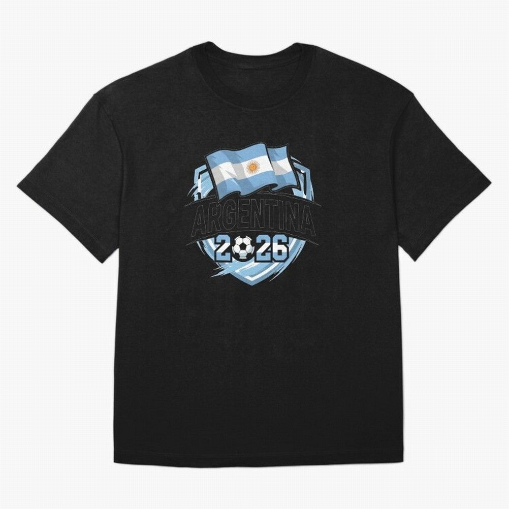 ARGENTINA World Cup 2026 Poster ¨C ARGENTINA Football Oversized T-Shirt Bring Trophy Dreams to FIFA World Cup 2026 Spirit, Capturing Netherlands, Messi, Neymar and Mbappe, Supporter Pride, Iconic Celebrations, Legendary Names and Global Match Day