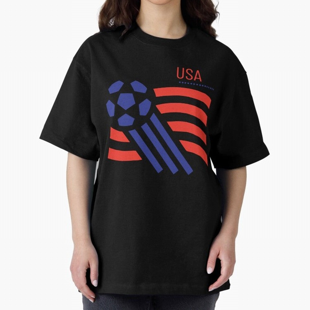 USA Soccer 2026 -Fan Design Oversized T-Shirt Show Your Tournament Heart for FIFA World Cup 2026 USA Canada Mexico for Fans of Mbappe and Spain and Netherlands, Bringing Game Day Rituals, Football Legends, Country Pride and the Road to the Final;