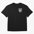 U.S.A Retro Style World Cup 2026 Oversized T-Shirt Honor the Football Icons of Match Day Hype around FIFA World Cup 2026 Group Stage, CR7 and Messi, Argentina and Brazil, Supporter Pride, Iconic Celebrations, Legendary Names and Global Match Day