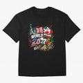 2026 North America Football Championship Oversized T-Shirt Capture FIFA World Cup 2026 USA Canada Mexico Filled with Mbappe, Spain and Netherlands Energy, Supporter Pride, Iconic Celebrations, Legendary Names and Global Match Day Energy; Ideal for